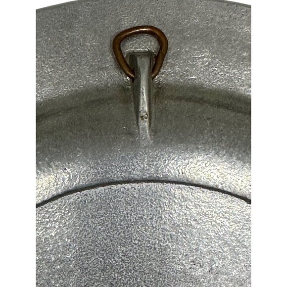 VTG Wilton Armetale O Christmas Tree 1992 Pewter Plate 11” Hanging Decorative - Picture 5 of 6